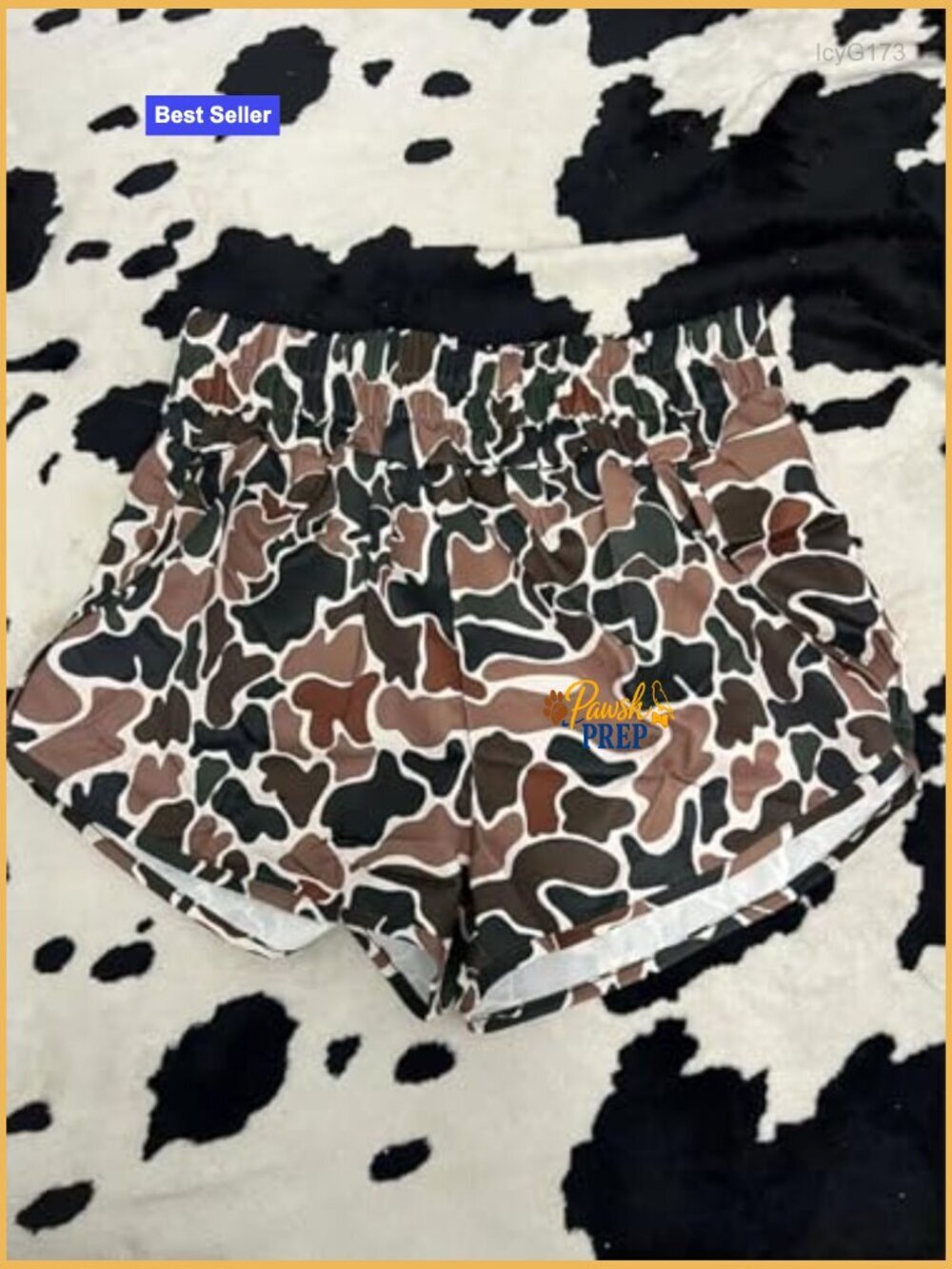 Camo Boxer Shorts Women Graphic Y2k Summer Bottoms 2025 Trendy Lounge - Picture 4 of 7